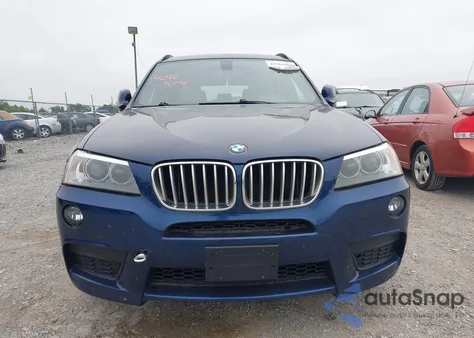 2013 BMW X3 xDrive28I from USA, damaged, VIN 5UXWX9C52D0A31405